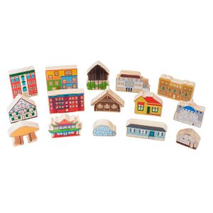 Shelters around the world – Educational wooden toys