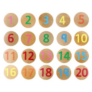 Numbers matching pairs – wooden educational toys