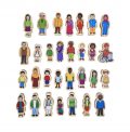 420 My Family wooden people