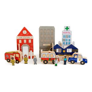 The Happy Architect Emergency wooden toys